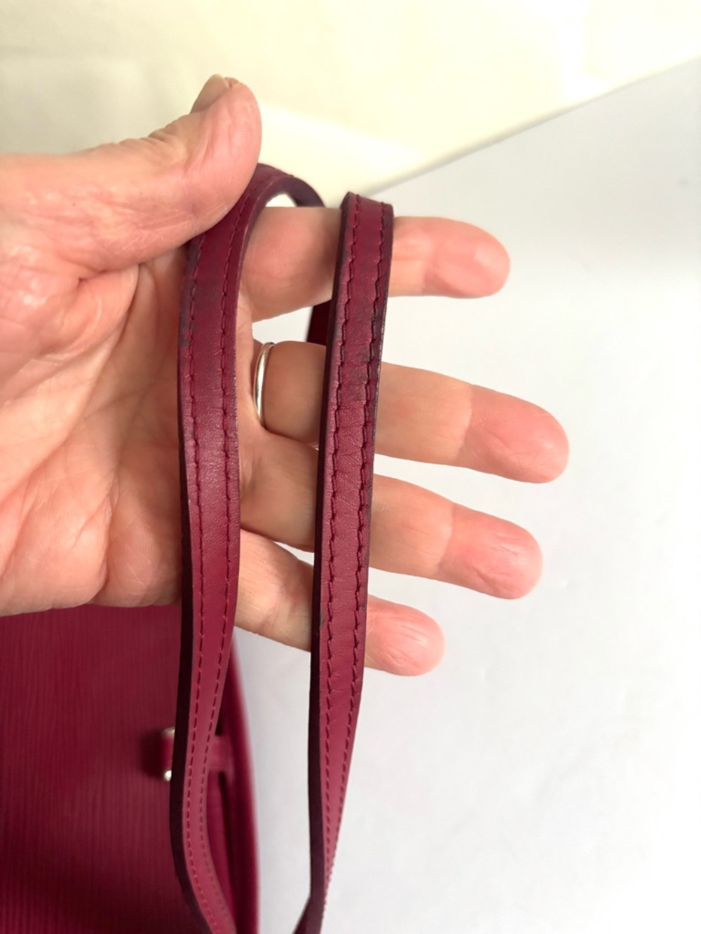 Authentic Louis Vuitton Neverfull MM  / pochette in Fuchsia - Picture 11 of 16